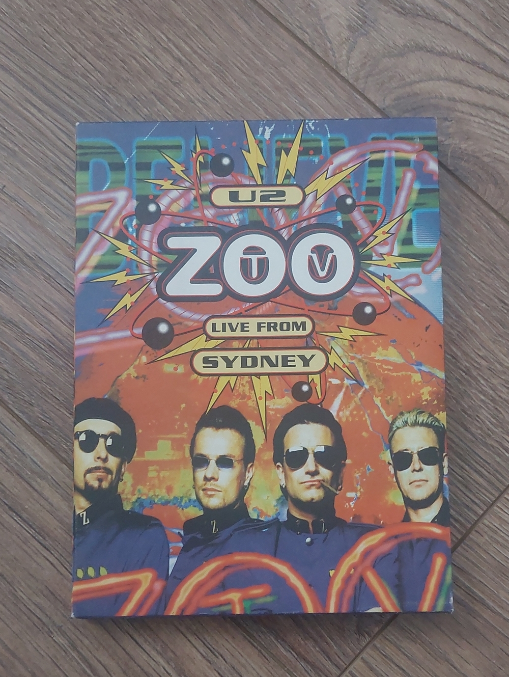 Sony U2 Zoo Live From Sydney DVD - Blue, Orange, Red